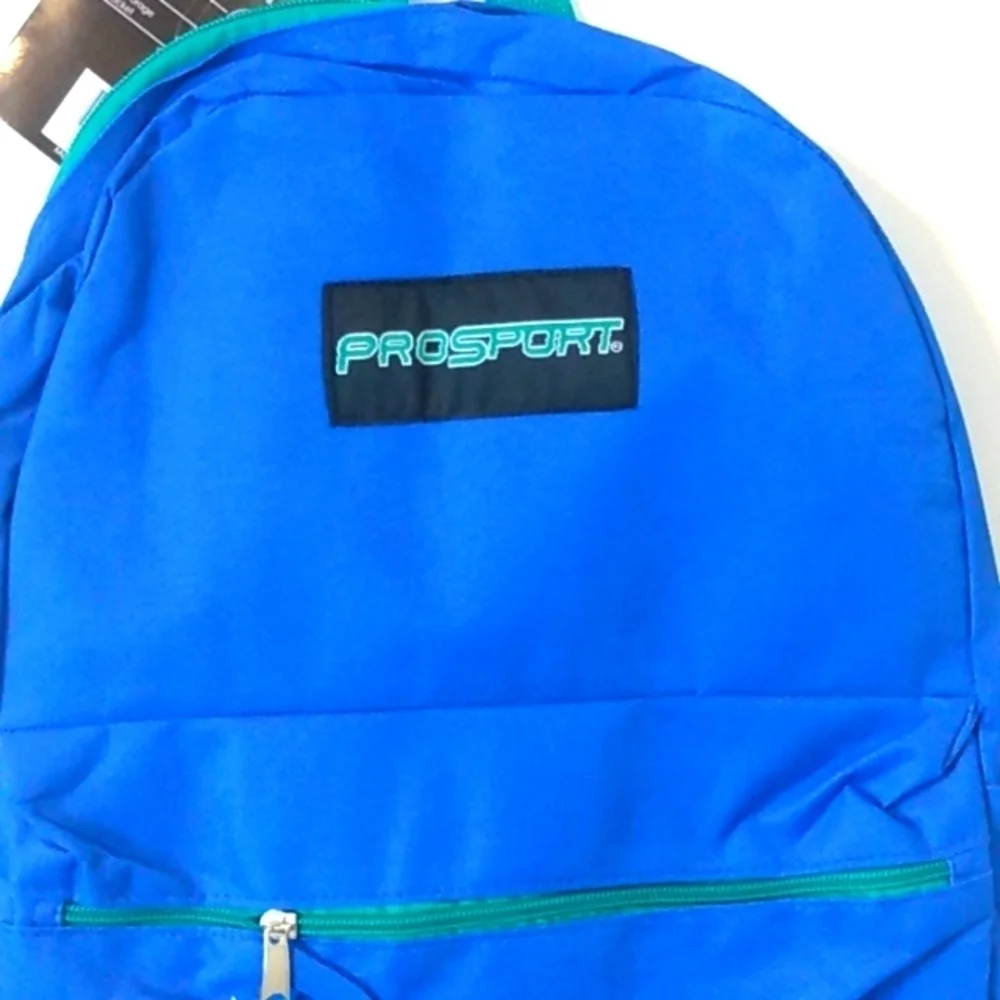 PROSPORT BLUE BOOKBAG BACKPACK CARRY-ON TRAVEL TOTE MEDIA BAG SIZE OS NWT